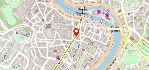 Ristorante Da Augustea a Trastevere на карте