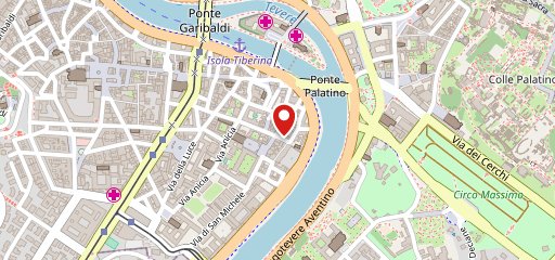 Da Nina a Trastevere на карте