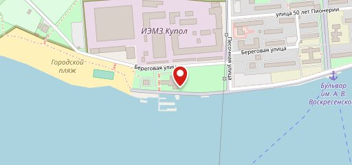 Яхта на карте