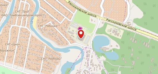 Дачное на карте