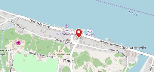 Ресторан "Дачный Бар" на карте
