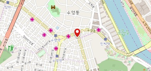 댄싱컵 부산수영점 на карте