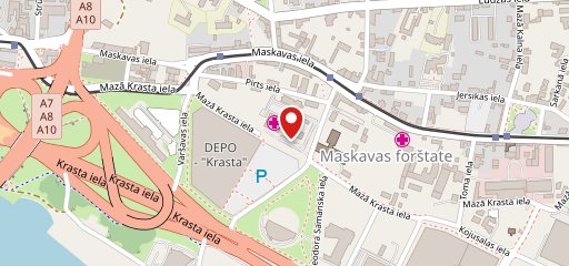 DAGI, SIA, Kafeijnīca на карте