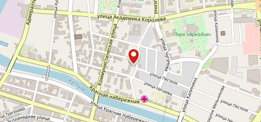 Кофейня на Марфинской на карте