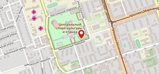 Дайвер на карте