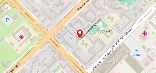 Дакар на карте