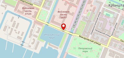 Дамба на карте