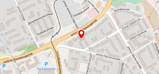 Данилин на карте