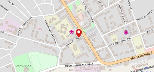 Даниловский на карте