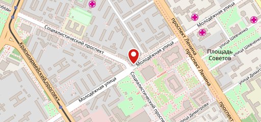 Даниш на карте