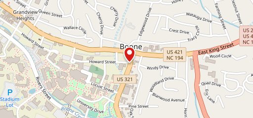Dan'l Boone Inn на карте