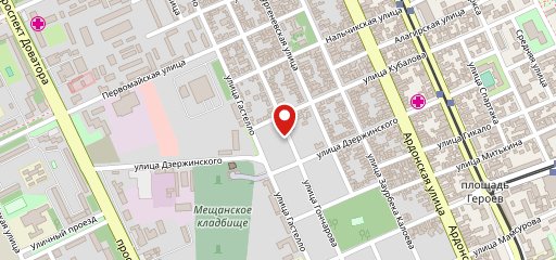 Дарьял на карте