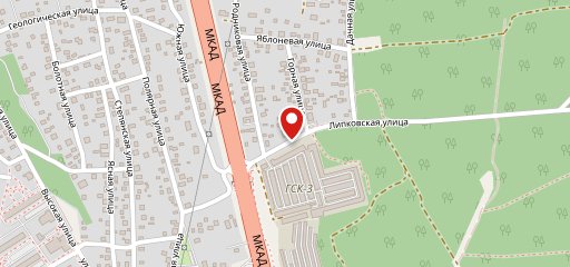 Хазар Драйв на карте