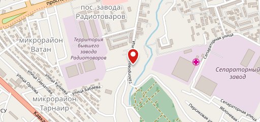 Чед на карте