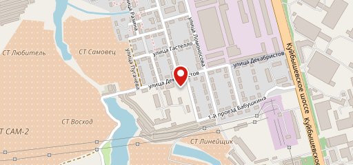 Декабристов 25 на карте