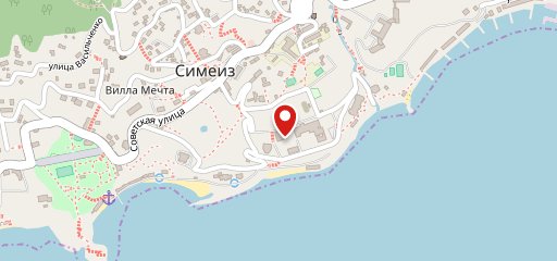 Дельфин на карте