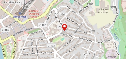 Delicate Catering Inverness на карте