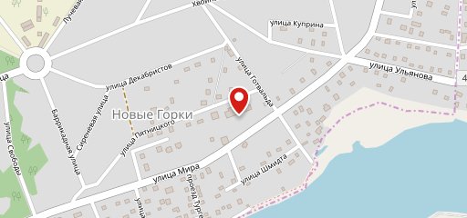 Новые Горки на карте