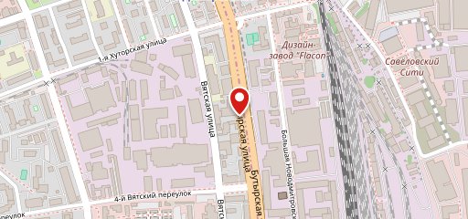Белая горячка на карте