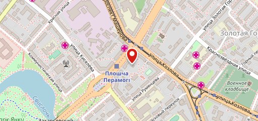 Деливио на карте