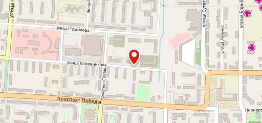 Столовая на карте