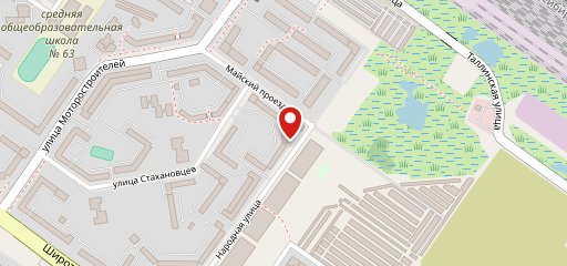 Столовая на карте