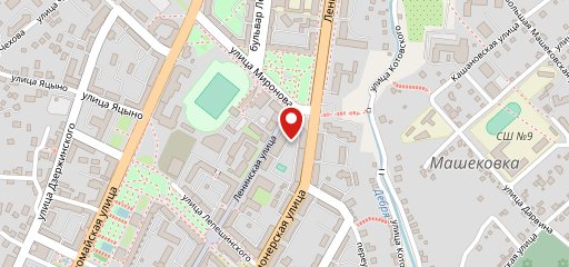 День святого Патрика в Минске на карте