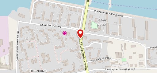 Dendener на карте