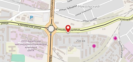 Денер кафе на карте