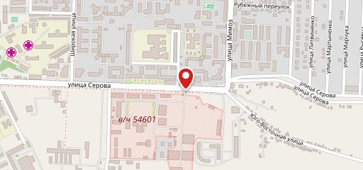 Офицерская столовая на карте