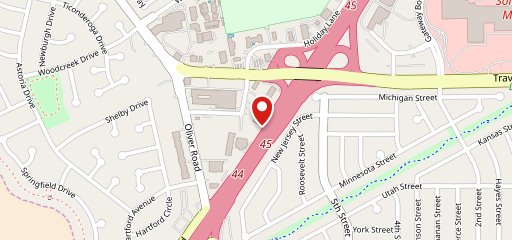 Denny's Restaurant на карте