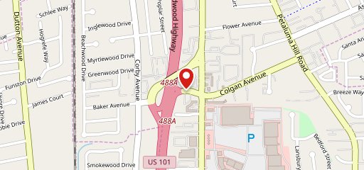 Denny's Restaurant на карте