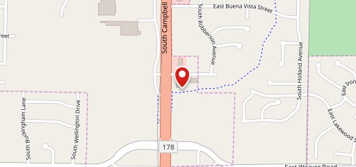 Denny's Restaurant на карте