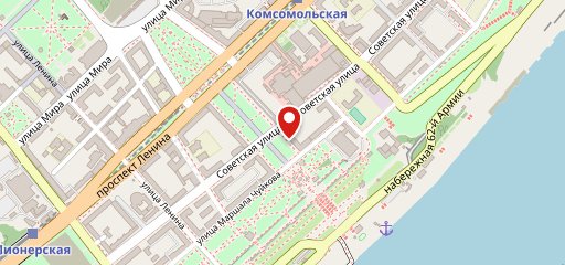 Денвер на карте