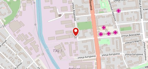 Дербеневъ на карте