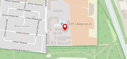 Деревенька на карте