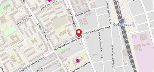 Деревенька на карте