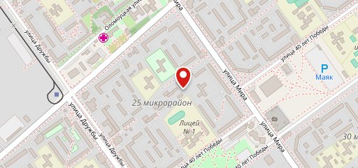 Деревушка на карте