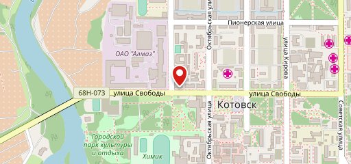 Десертное на карте