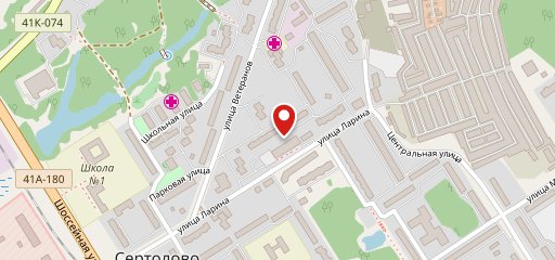Десертолово на карте