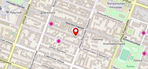 Детский клуб и ресторан Neverland Saratov на карте