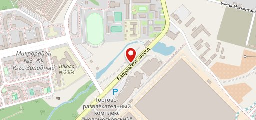 Детский центр Небо Туса в Московском на карте
