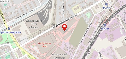 Детский центр Небо Туса Фили на карте