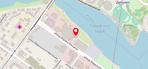 Детское кафе на карте