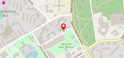 Детское кафе на карте