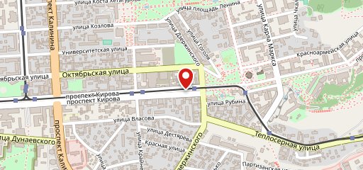 Диана, Бар на карте