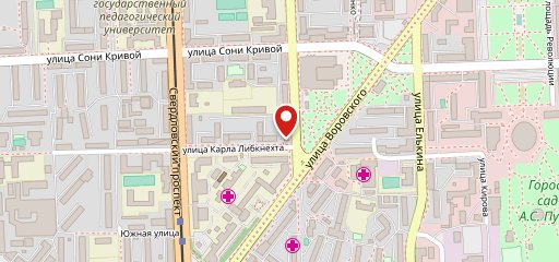 Диана на карте
