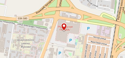 Диканька на карте