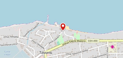 Диканька на Тамани на карте