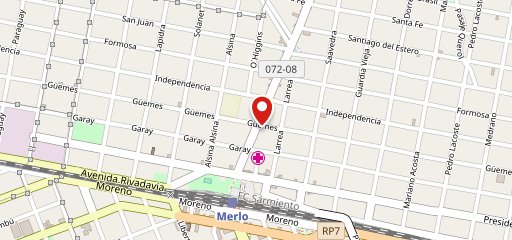 Dime Burger Merlo на карте